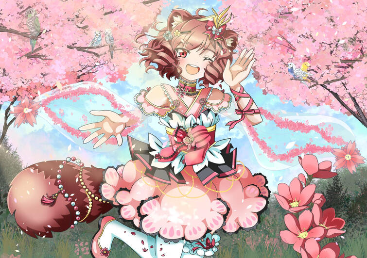 Aika Sakura - dessin numérique